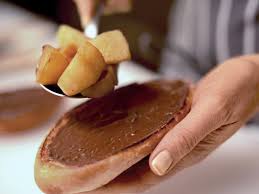 Mollete con Nutella