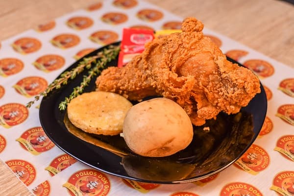 1/4 de Pollo Apanado