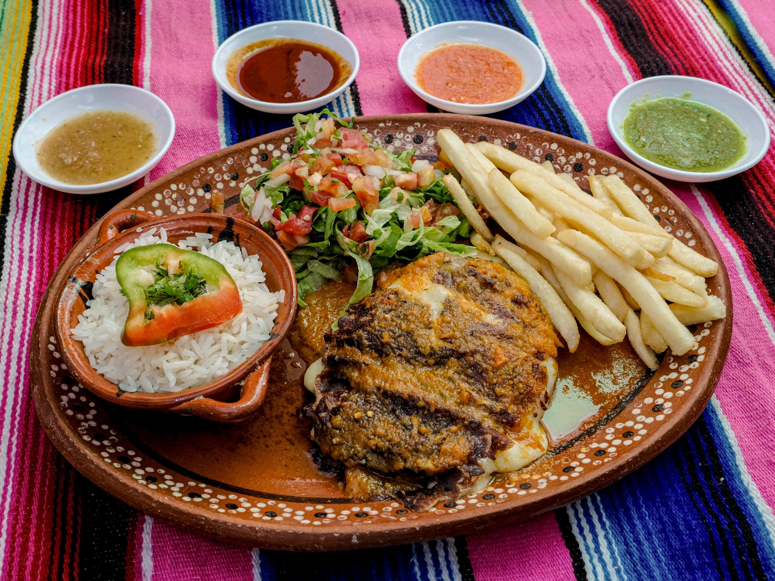 Pechuga al Estilo Antojitos Mexicanos
