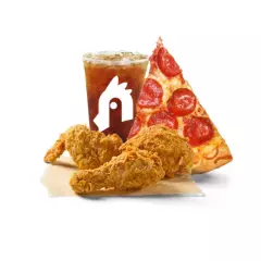 Combo Slice Gigante + 3 Piezas de Pollo + Té Frío