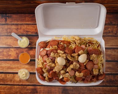 Salchipapa Mega Mixta (2 Personas)