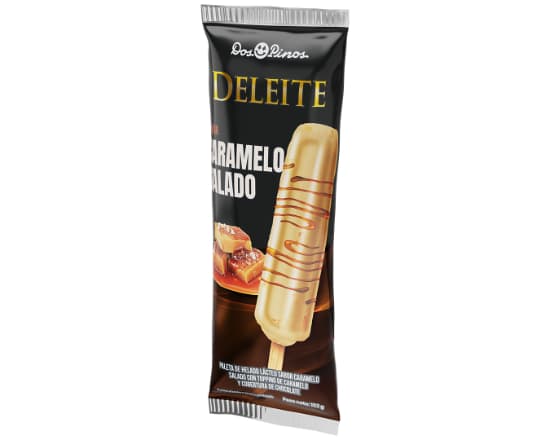Paleta Deleite Caramelo Salado 102g