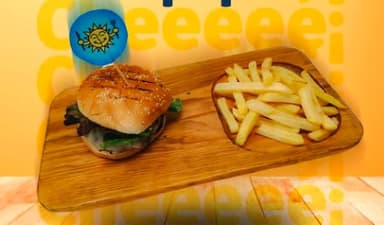 Hamburguesa con Papas