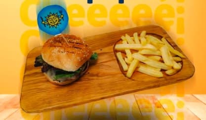 Hamburguesa con Papas
