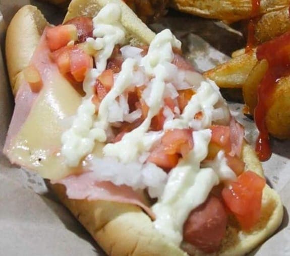 Hot Dog Especial Manchego y Jamón