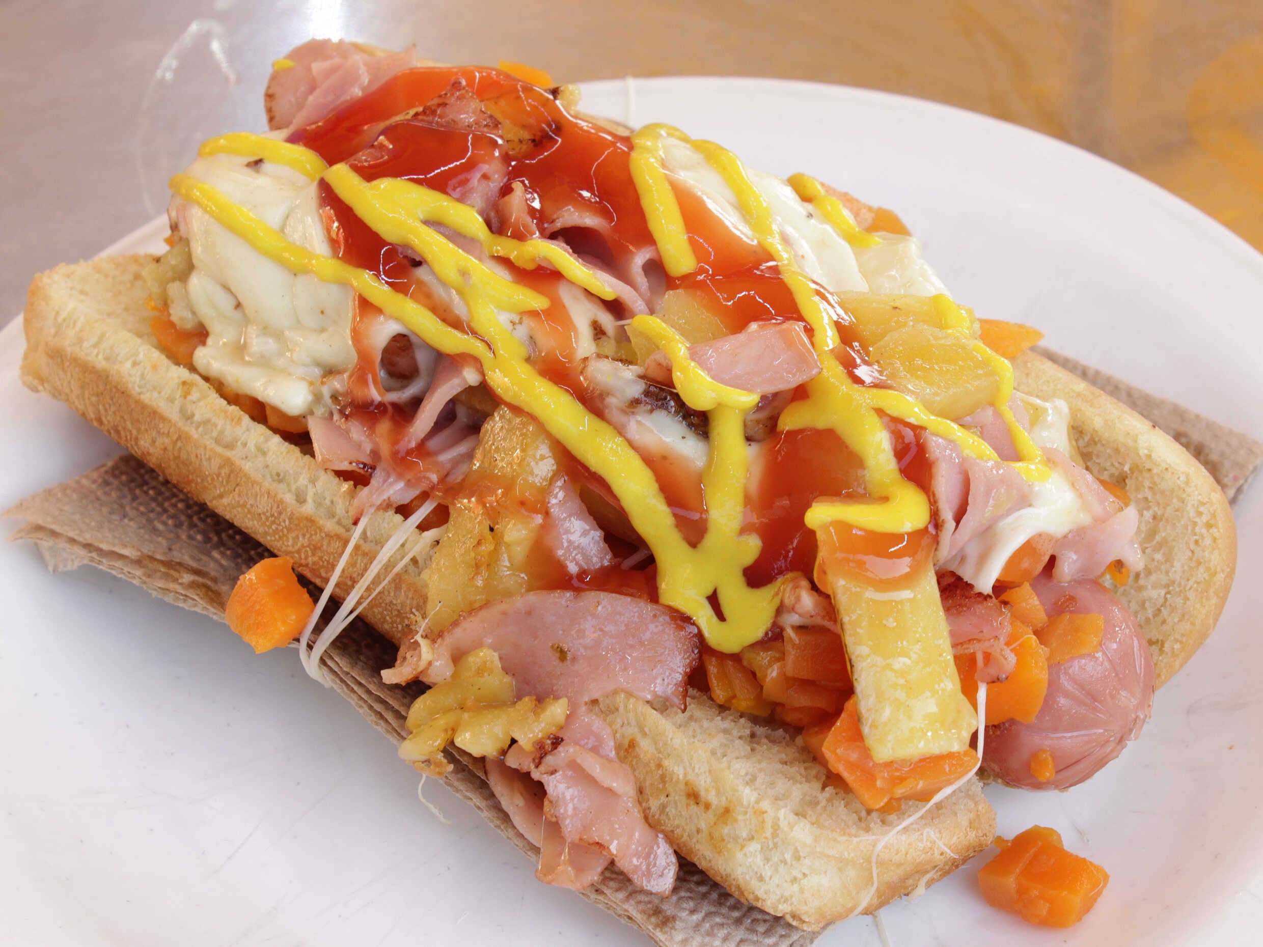 Hot Dog Hawaiano