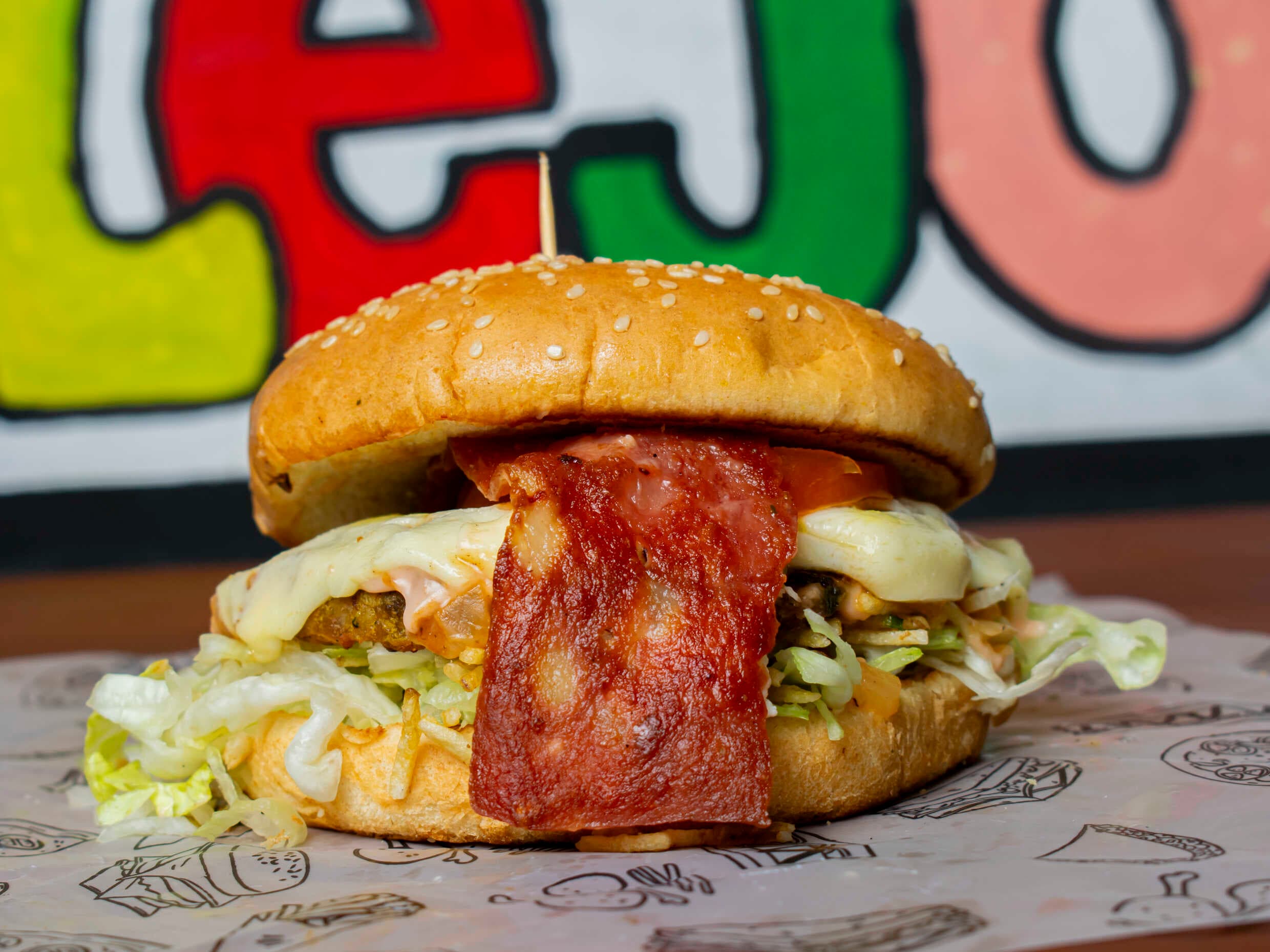 Hamburguesa Tocineta (Promo Fin de Semana)