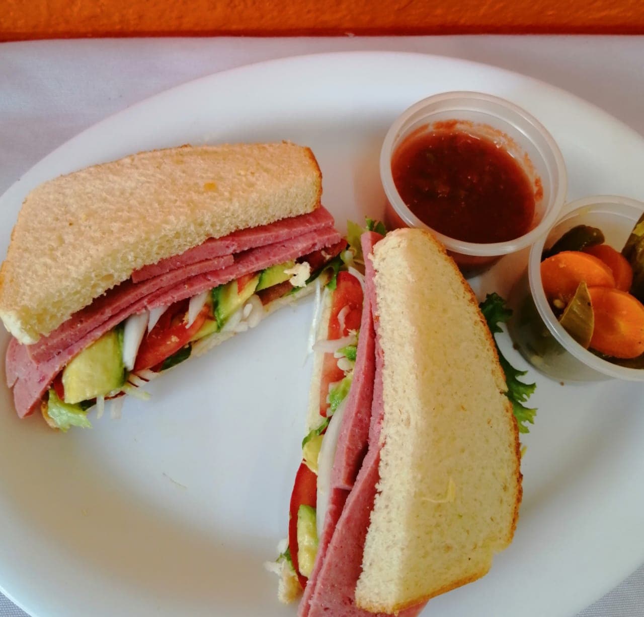 Sandwich c/ salami