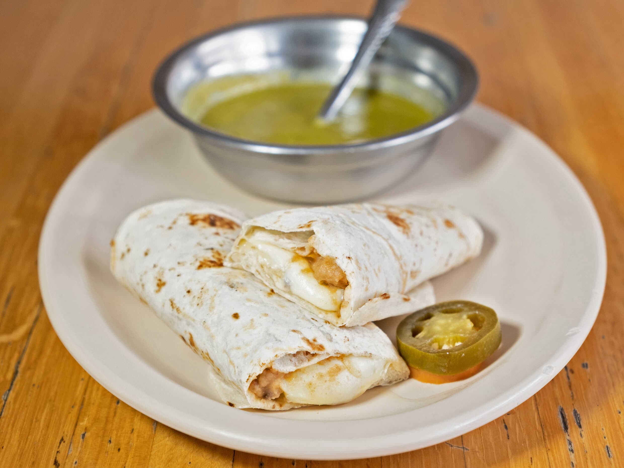 Burrito de Machaca con Huevo