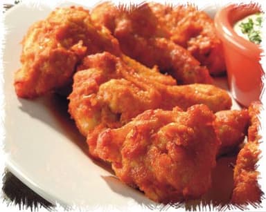 Alitas Búfalo 6 PIEZAS