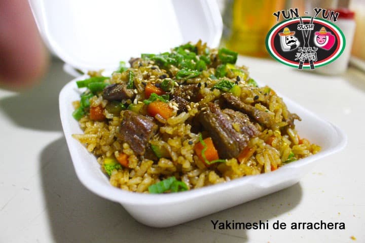 Yakimeshi Arrachera