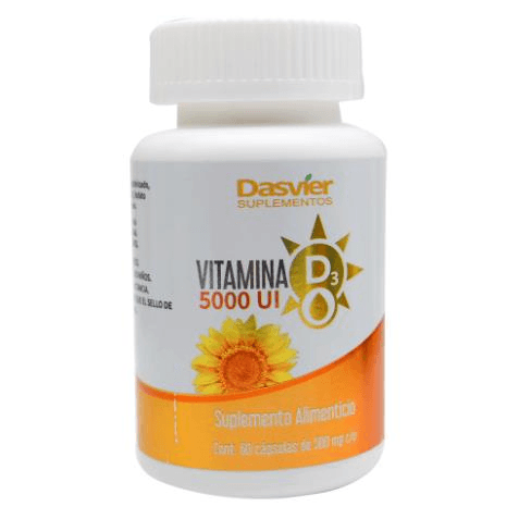 Vitamina D 5000 U 60 Cap