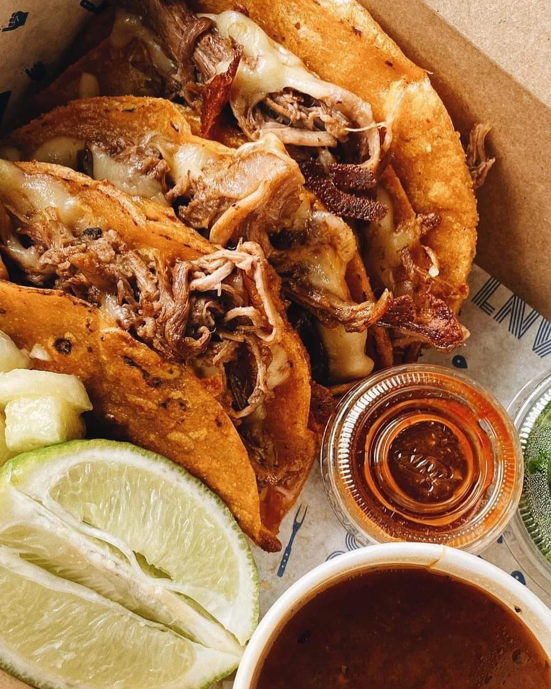 Tacos de Birria + Papas