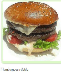 Hamburguesa Doble