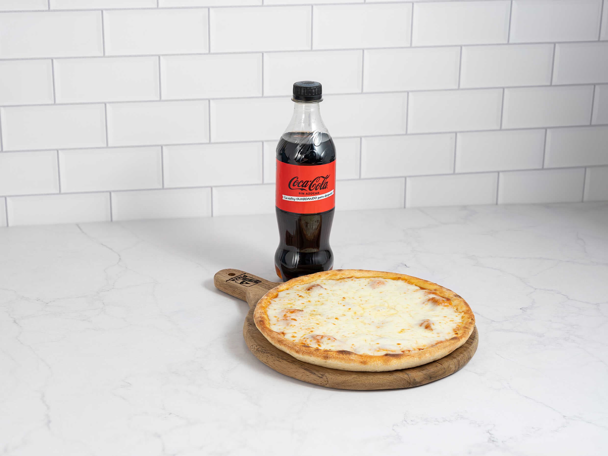 Combo Queso Individual + Soda 450 ml