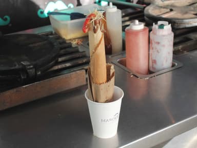 Marquesita de Mazapán y Nutella