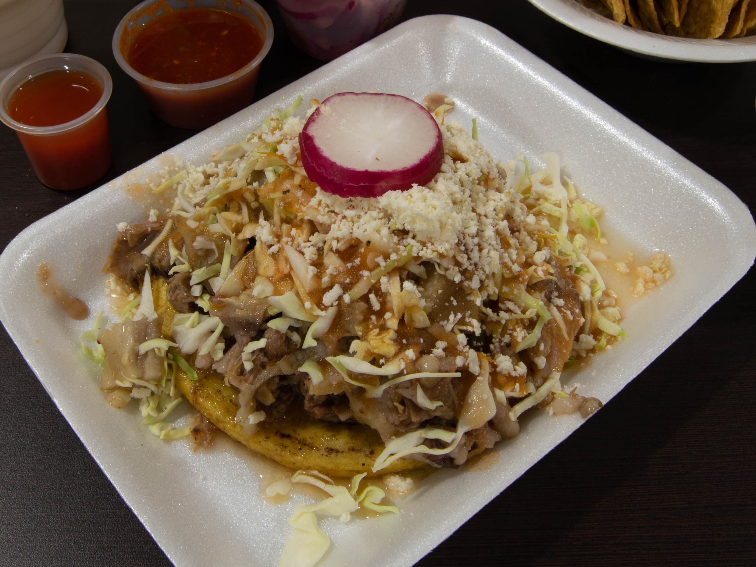 Tostada de Cabeza de Puerco