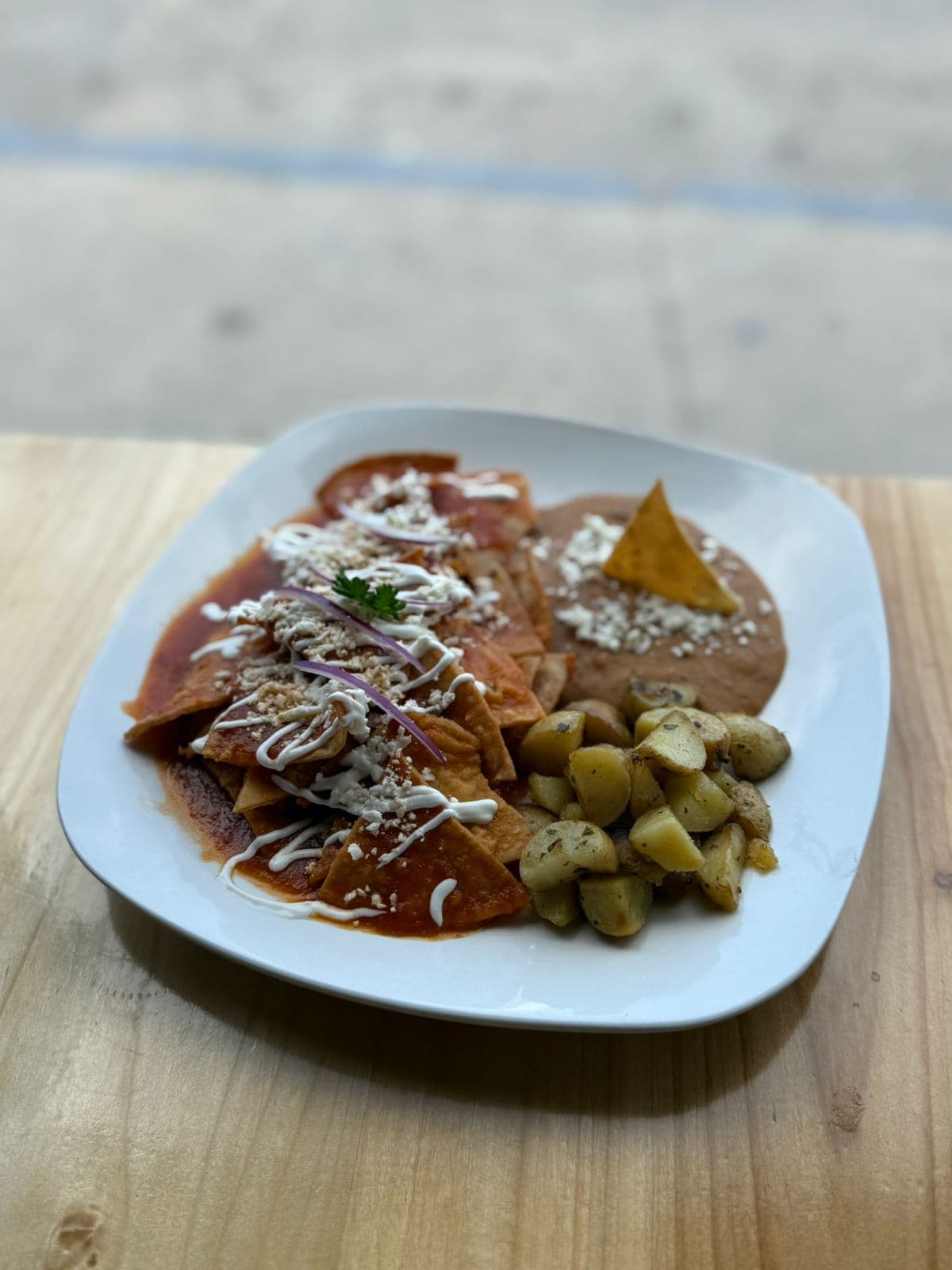 Chilaquiles Rojos