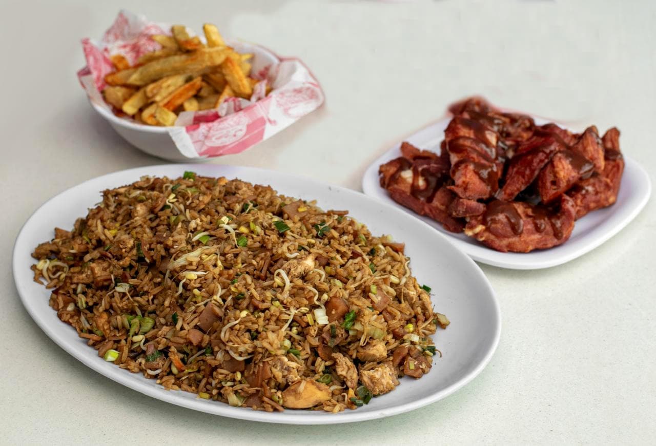 Combo Familiar Arroz Oriental, Costilla