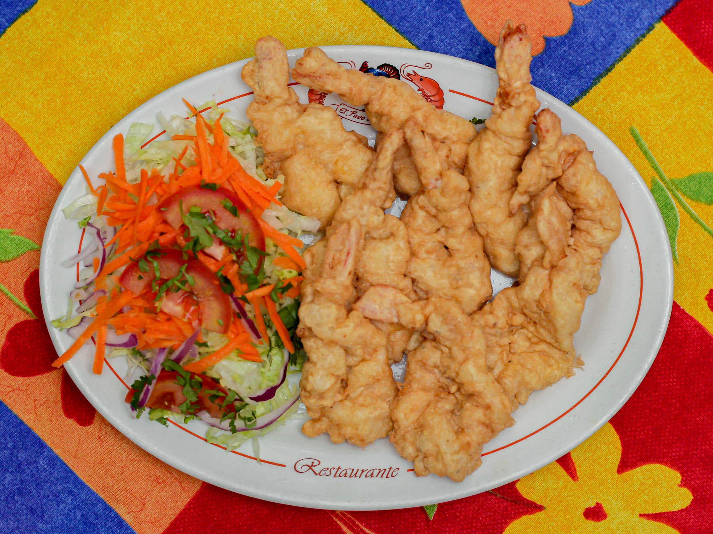 Camarones Empanizados alPavo