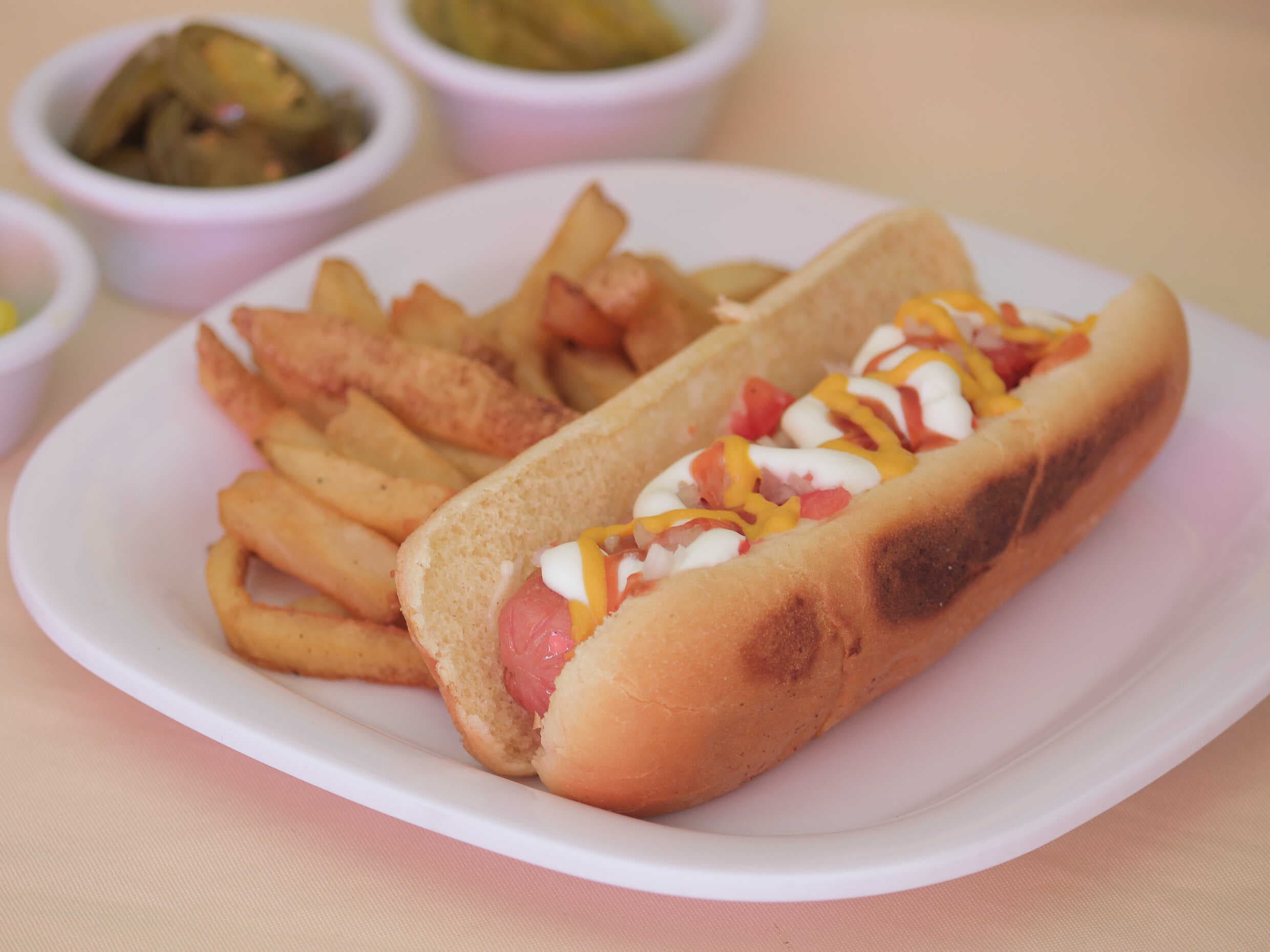 Hot Dog con Papas