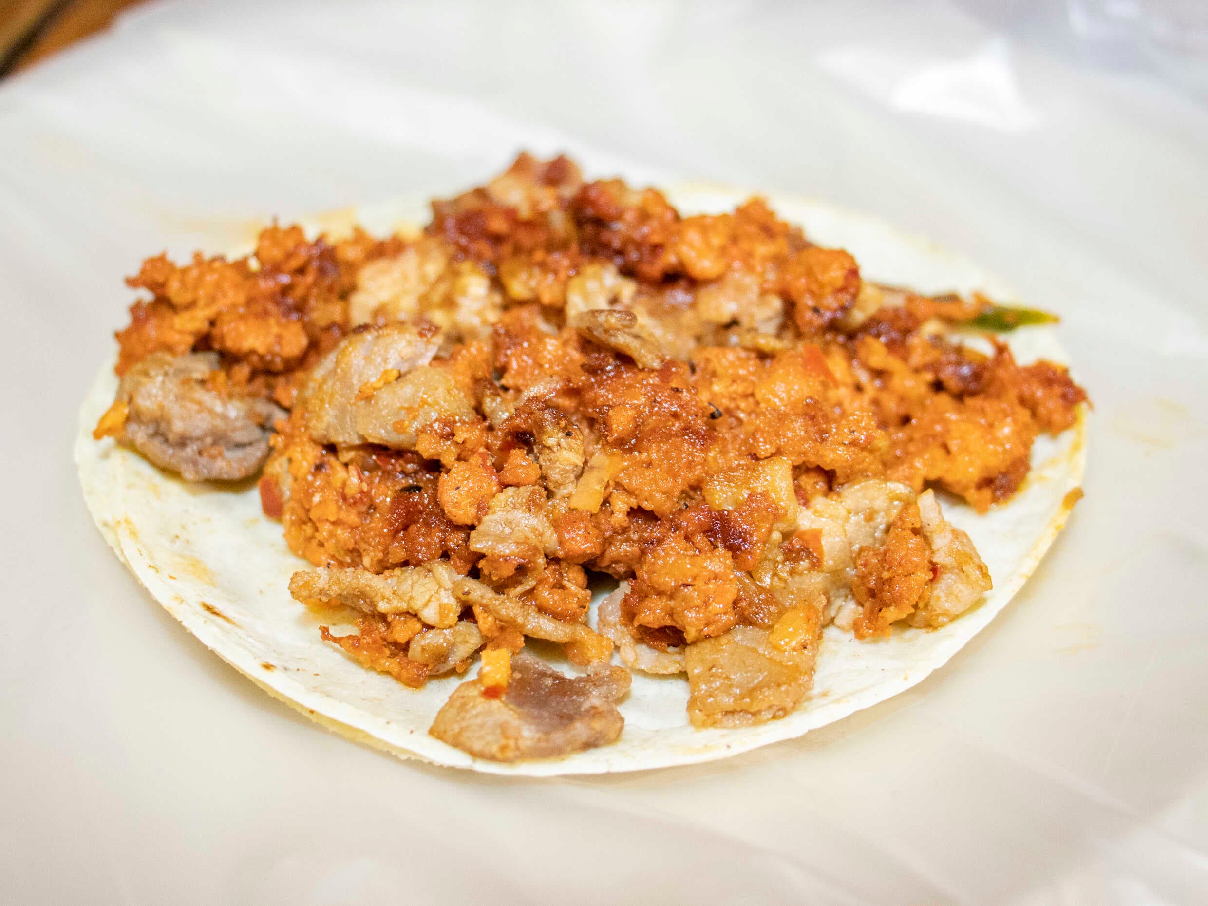 Taco campechano