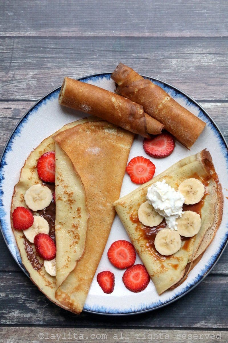 Prepara tu Crepa Dulce de 3 Ingredientes