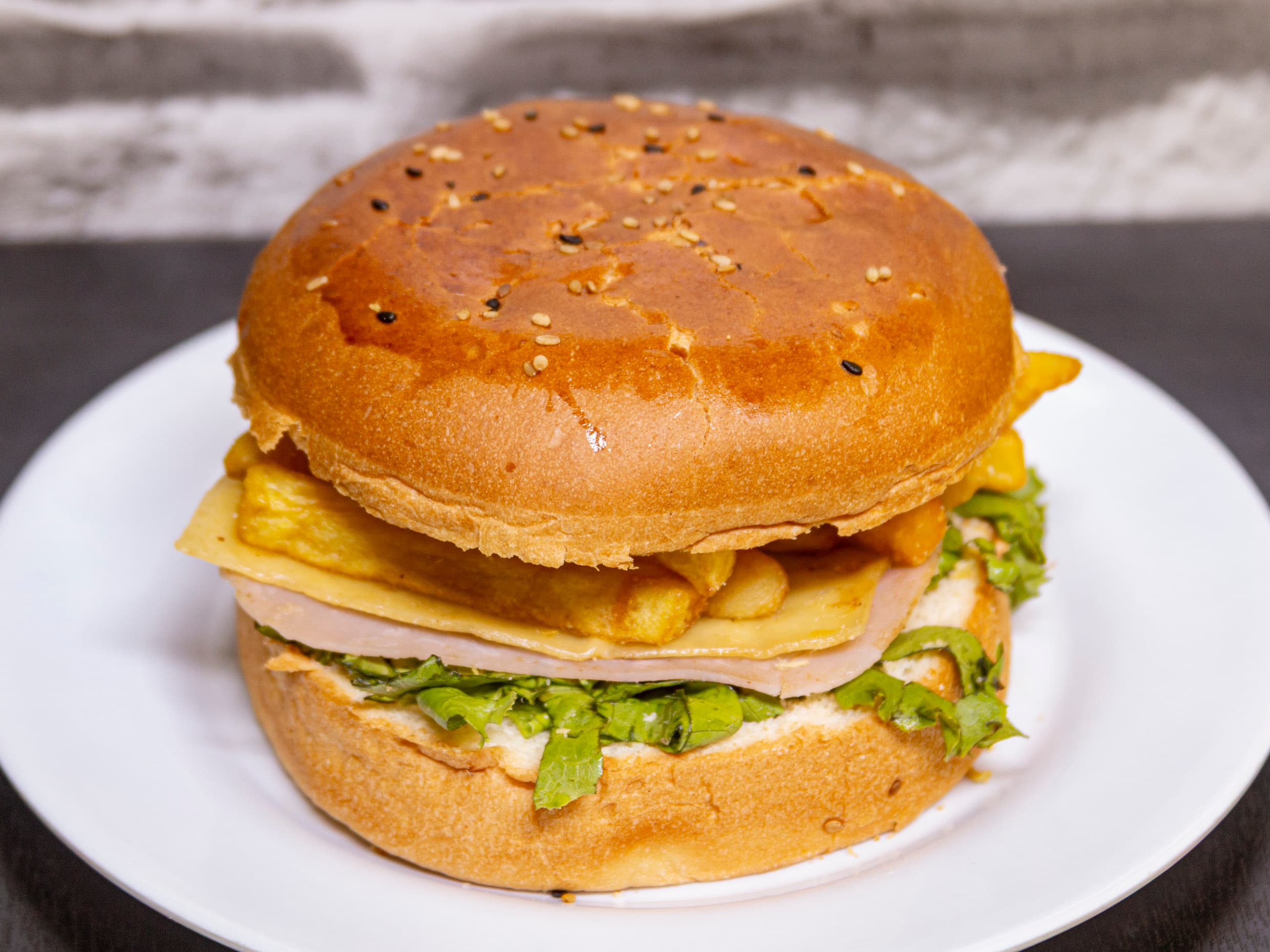Hamburguesa Hawaiana