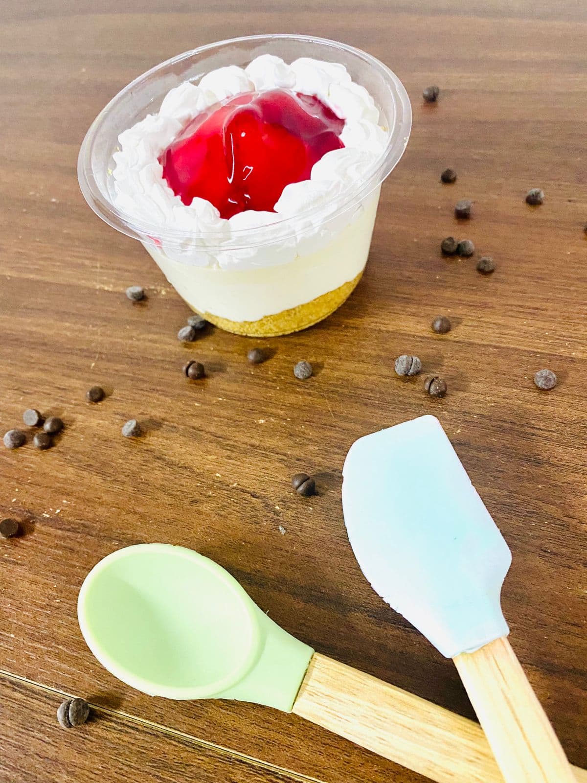 Mini Bolw Cheesecake de Fresa