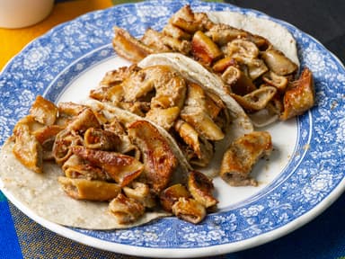 Taco Maíz De Tripa De Leche