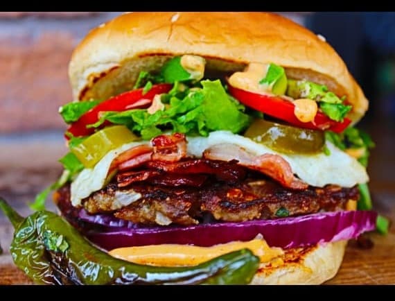 Hamburguesa Michoacana