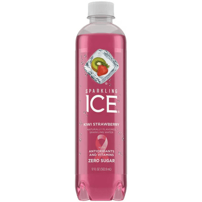 SPARKLING ICE KIWI-FRESA ZERO AZUCAR BOTELLA  502.8 ML