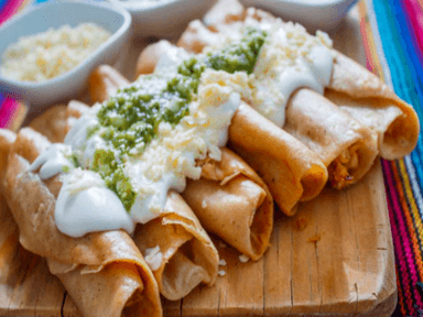 3 Burritos y 3 Tacos