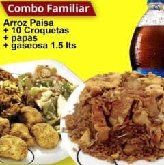 Combo Familiar Extragrande con Croquetas
