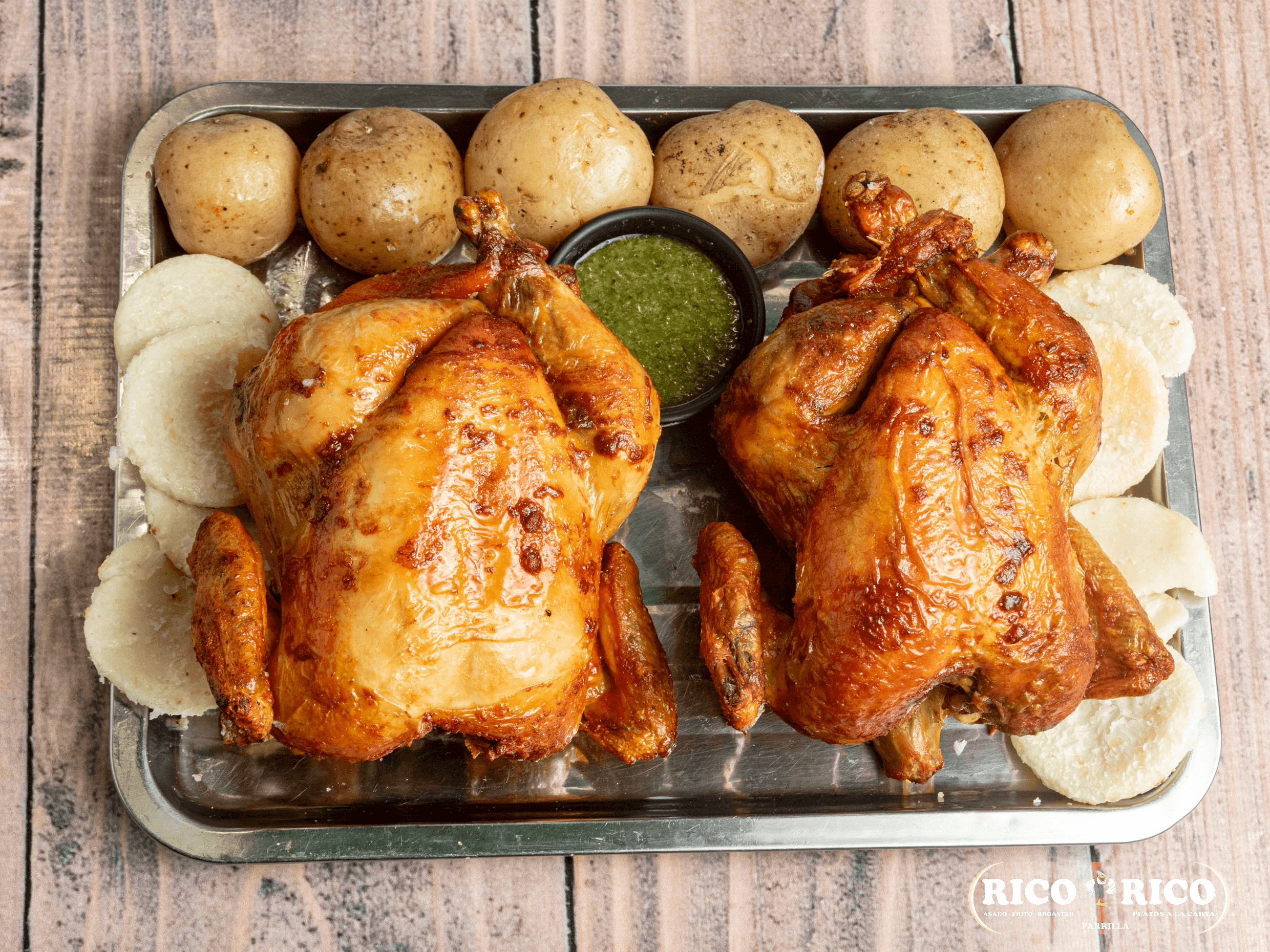 2 Pollos Asados ó Fritos