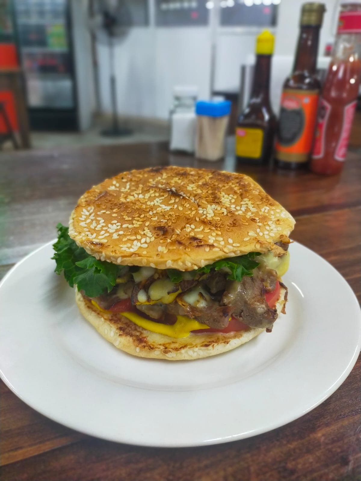 Hamburguesa de Pastor