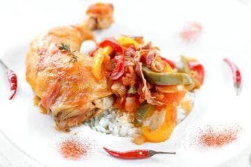 1/2 Orden de Pollo Hawaiano