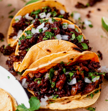 Orden de tacos Chorizo