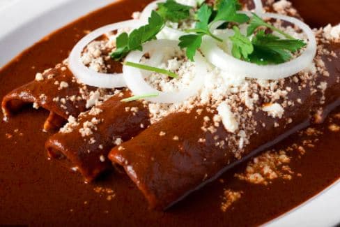 Envueltos de mole