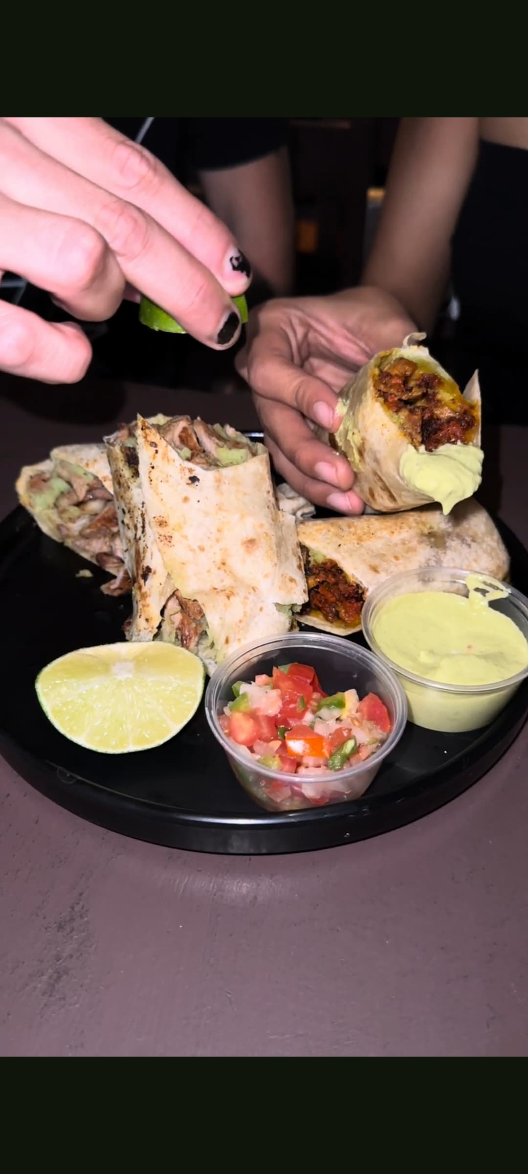 Burrito de Combinado ( Asada/Chorizo)