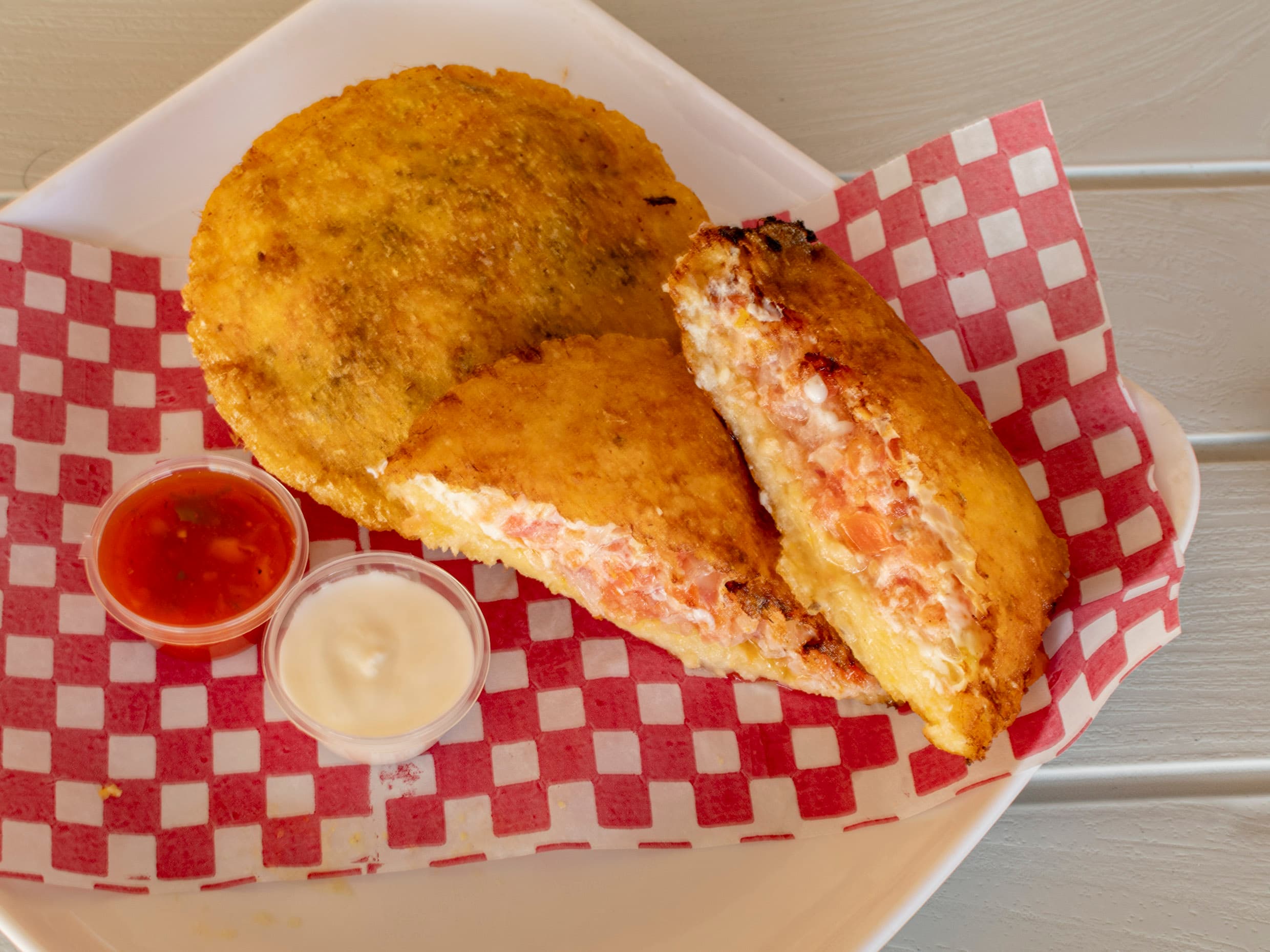 Arepa con Huevo Cartagenera