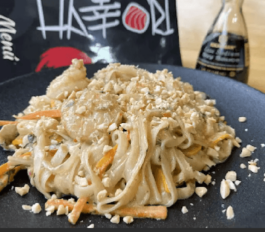 Pad Thai pollo y camaron