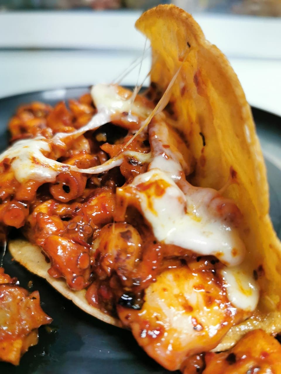 Taco de Pulpo Enchilado *