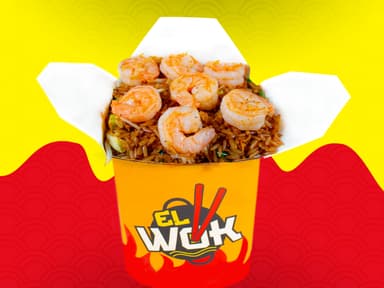 Arroz con camarones