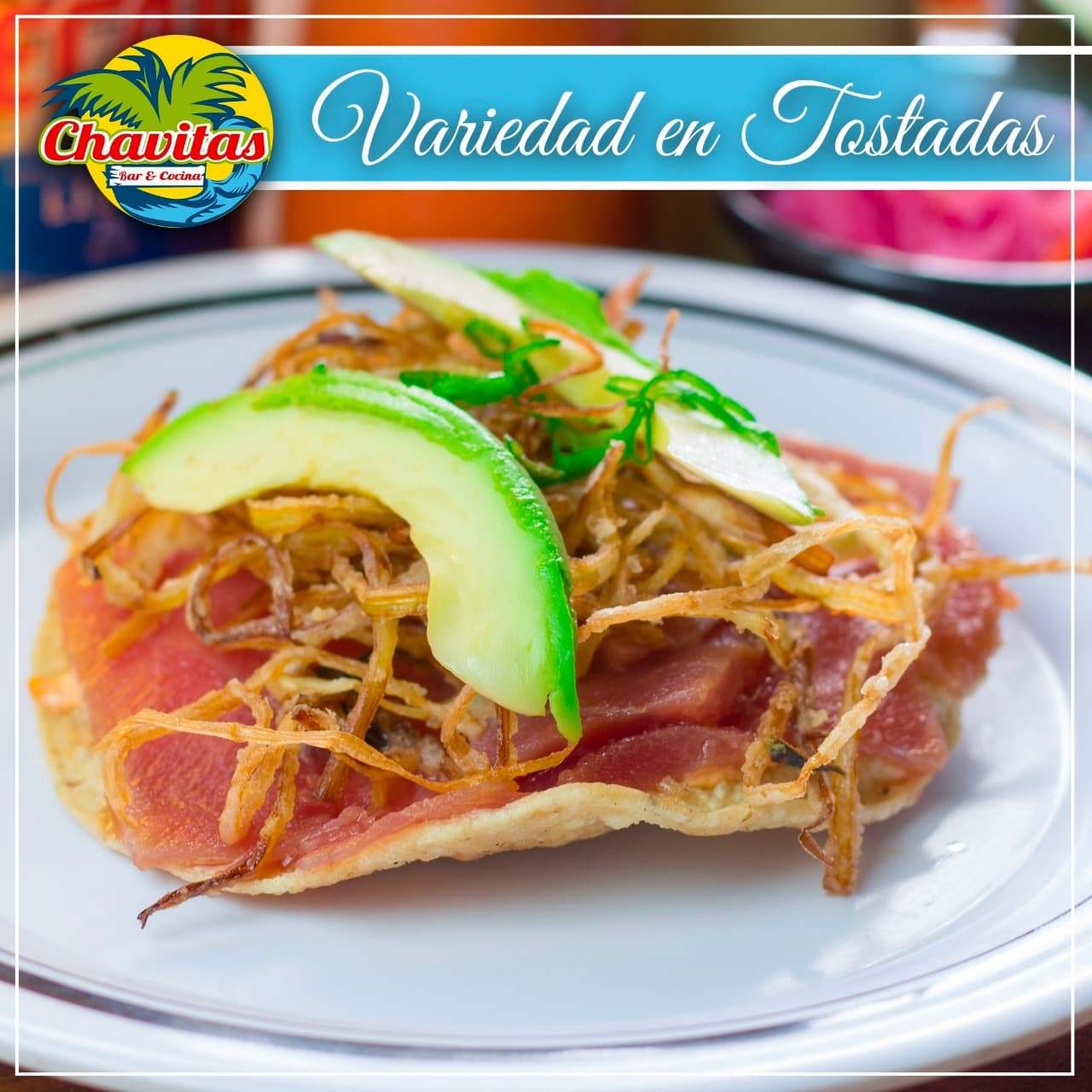Tostada de atún