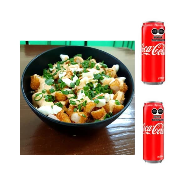 Combo Coca Cola Gohan Mixtos