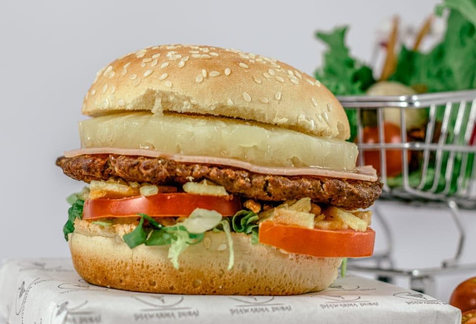 Hamburguesa Hawaina