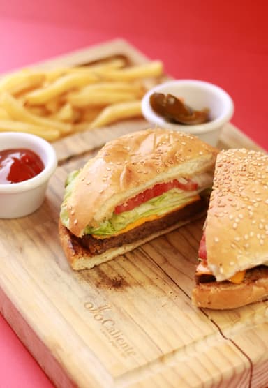 Mr Hamburguesa con Carne de Res