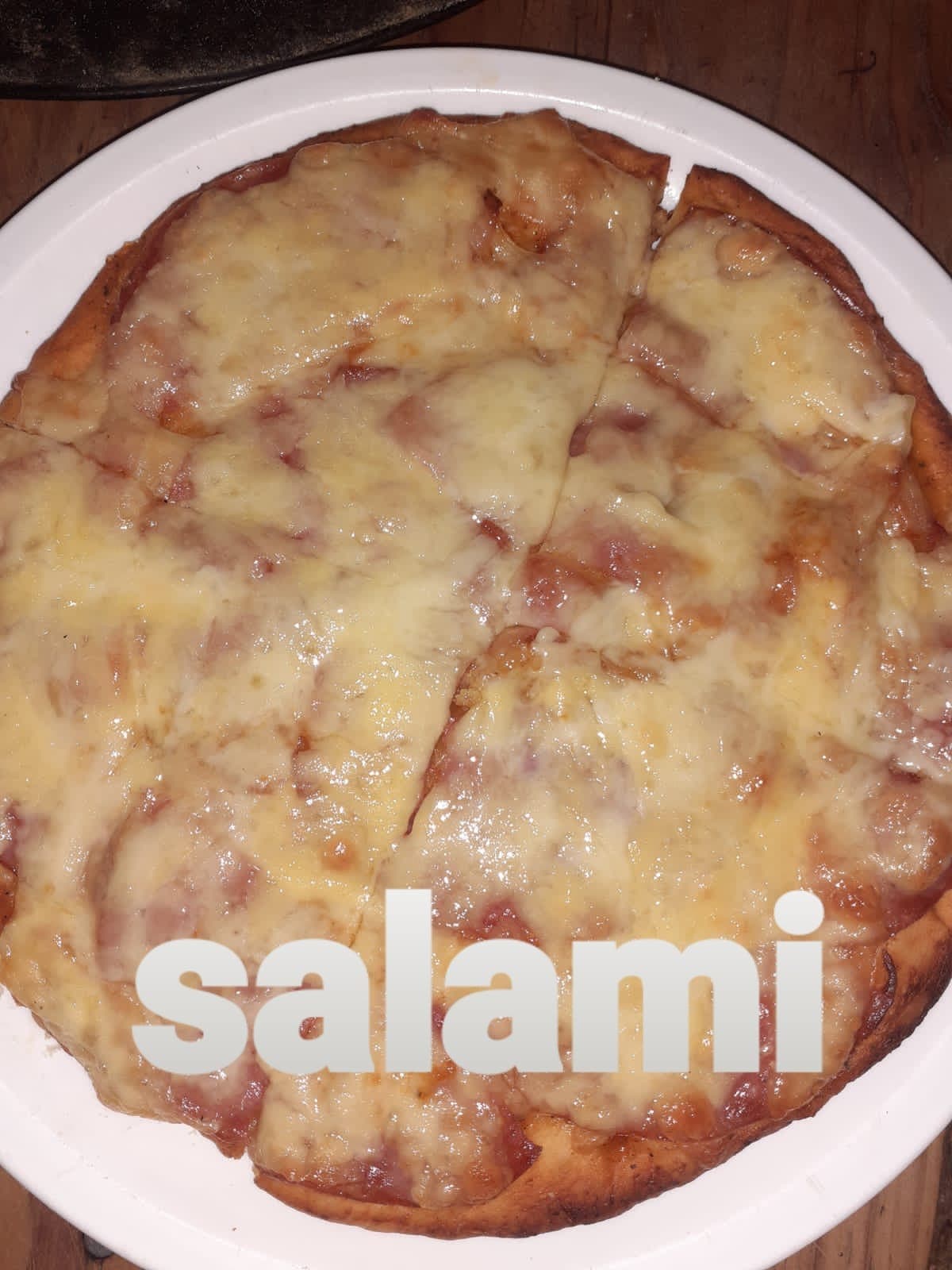 Pizza de Salami