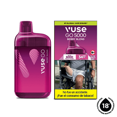 Vapeador Desechable Vuse Go 5K Berry Blend